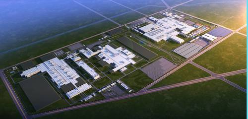 中建三局承建的沈陽華晨寶馬(鐵西廠區)沖壓車間二期機電標段項目開工